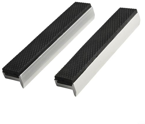 Yhenlovtt Coque de protection pour mâchoires d'étau en aluminium souple - Multi-usage pour bois, métal, plastique (15,2 cm)