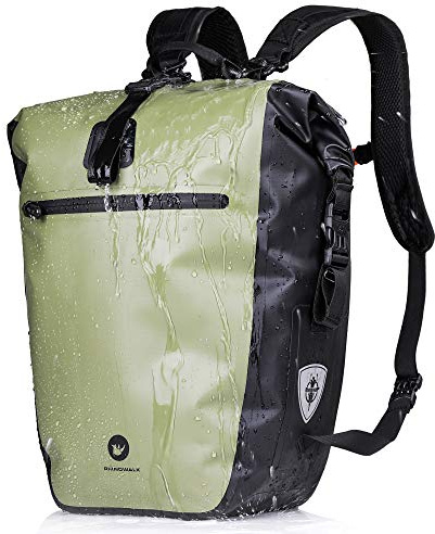 BAIGIO 27L / 30L Multi-Tasca Borsa per Bicicletta Impermeabile Borse Portapacchi Posteriore Bici MTB Sacchetto della Bicicletta per Ciclismo e Viaggio (Verde)