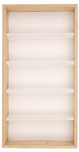 Sonnenbrillen-Vitrine, Brillenbox mit 5 Gittern für Shoppe for Spectacles Store(nicht-gerade weiss)