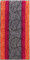 Erwin Müller Walk-Frottier Duschtuch Paisleymuster orange Größe 70x140 cm - schnell trocknend und extra saugstark, praktisch durch beidseitige Schlaufen, 100% Baumwolle