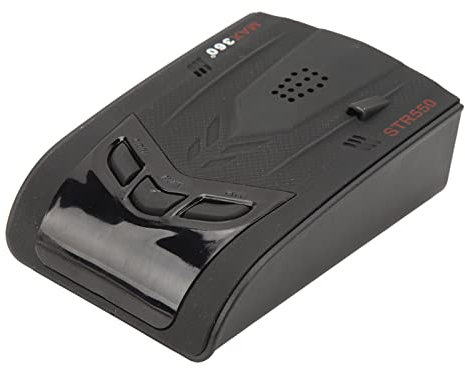 360° Radar Detector for Cars - Speed Camera Detector with Voice Alerts, 16 Band Laser Detection, Quick Response, Universal Car Speed Tester for Enhanced Driving Safety