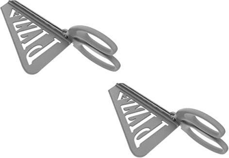 ABOOFAN 2piezas Tijeras Para Pizza De Acero Inoxidable Cortador De Tartas Tijeras Prácticas Para Cocina Útiles La Preparación De Pizza