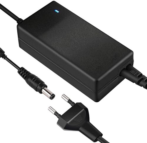 Transformador de Alimentación 24V 5A, Adaptador de Corriente 120W, Transformador AC 100-240V a DC 24V Fuente Alimentación 24V 5A para Tiras LED, Pantallas, Cámaras CCTV, Router, Protección Segura