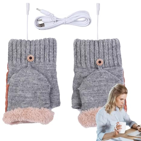 Uppvärmda halvfingerhandskar,uppvärmda halvfingerhandskar Andningsbar