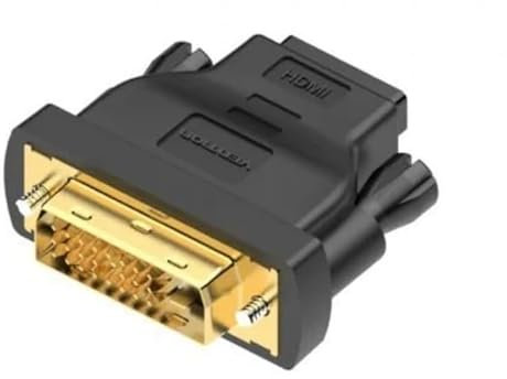 Watio Wave Adaptador - convertidor DVI Macho a HDMI Hembra, Soporte hasta 1080p, Fabricado en Materiales duraderos, Ideal para Conexiones de Alta definición.*
