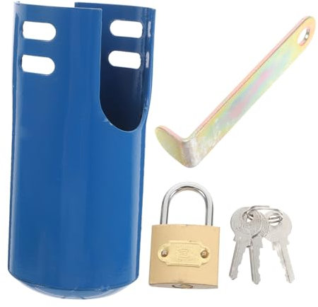 LIFKOME Dispositivo Di Protezione Per Rubinetti Esterni Protettore Sicuro Per Maniglia Della Porta Parte Resistente All'usura Adatto Per Serratura Esterna Di Furto Facile Da Installare