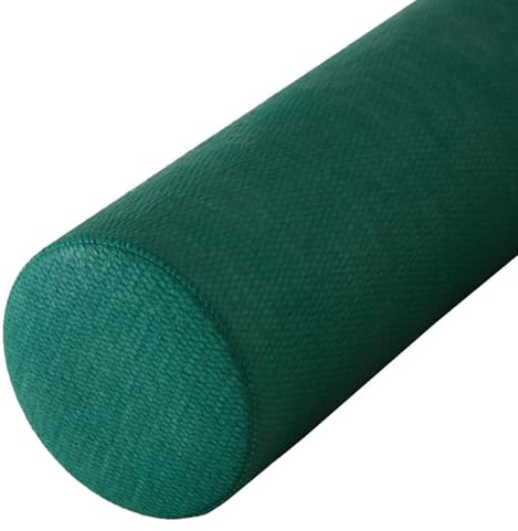 JORTUIO Cuscino Cilindrico Cervicale Memory Foam Cuscino Cilindrico a rullo lungo Supporto Ergonomico per Collo Gambe e Schiena per Letto e Divano, Lombare,Yoga con Federa Lavabile(Verde,20cmx70cm)