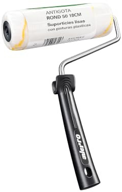 CEPISA Rodillo Antigota Profesional para Pintura Plástica y Látex | Acabado Uniforme sin Salpicaduras | Para Paredes y Techos. Disponible en 22 y 18 cm (18 cm)