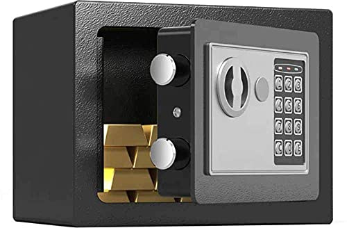 Säkerhetsskåp, Säkerhetsskåp Kassaskåp Låsboxar Frontladdning Säkert kassavalv Drop Lock Säkerhetsbox Digital kassaskåp/Vit/a
