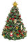 Gisela Graham Christmas Tree Wind Up Music Box (16cm)