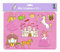 Ursus 44100001 - Mal Schablonen Set 1, bunt, für Kinder, 6 transparente Schablonen ca. 26,8 x 18,9 x 0,2 cm, mit unterschiedlichen Motiven, aus Kunststoff, 6 farbige Motivvorlagen