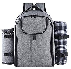 Mochila grande para 4 personas con aislamiento, para playa, picnic, camping, deportes