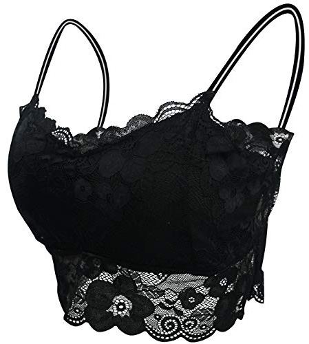 FEOYA Bustier, toppar, damer, spetsbehå utan bygel, sömlös bralette, korsett yoga, träning, bh, underkläder, bandtopp, bh-storlek 70A-95C