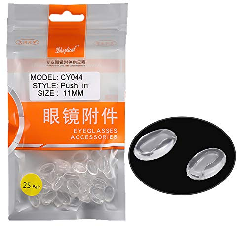 (25 paires) Bouchon nasal en PVC Push in Eyewear Part Accessoires pour lunettes de soleil de dhoptical