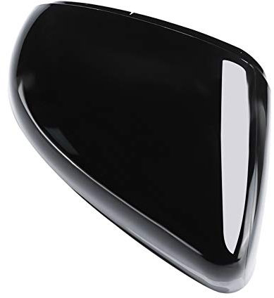 Automobile Rückspiegelschale, ABS schwarze Auto rechte Rückspiegelschale für Golf Spiegelkappe 6 Golf Spiegelkappe 7 Golf Spiegelkappe für 2009-2012