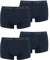 Puma Herren Shortboxer Unterhosen Trunks 4er Pack, Wäschegröße:XL, Artikel:-010 Navy