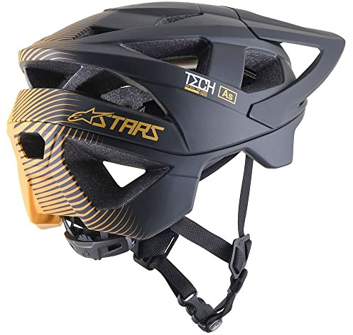 Alpinestar Alpinestars Helm Vector Pro A2, Mattes Ebenholz/Mandarine, S