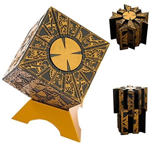 SSZJ Hellraiser Puzzle Box, Detachable and Deformable Puzzle Box, Role-Playing Film Props