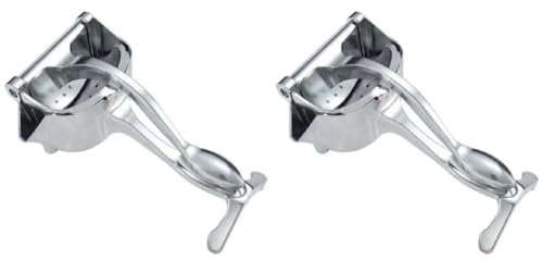 ARVALOLET Exprimidor de cítricos, exprimidor manual de aleación de aluminio, extracción rápida de zumo, exprimidor y lima