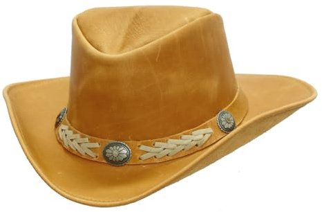 Outbacker Kinder Cowboy Hut mit formbarer Krempe und UPF 50+ Schutz, Größe 53-54 cm