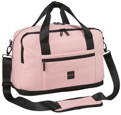 Cabin Max Gozo - Bolsa de mano extensible para debajo del asiento de la cabina, equipaje de mano, bolsa de noche - Ryanair, Wizzair, EasyJet, Malvavisco, 24 L, Bolsa de mano