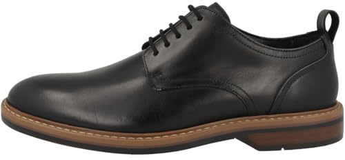 Clarks Aldwin Lace Mens Black Leather, 9