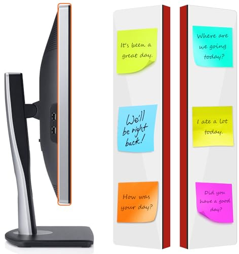 FaitAtten 2-Pack Frameless Monitor Sticky Note Boards