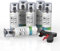 AUPROTEC Lackspray AUPROPAINT GLOSS weiß glänzend Sprühlack Glanzlack Auto Lack Spray 6x 400ml + 1x Original Pistolengriff