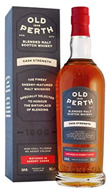 Old Perth Cask Strength Blended Malt Scotch Whisky Sherry Casks 58,6% Vol. 0,7l in Giftbox