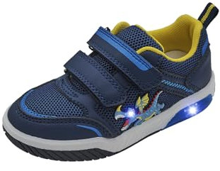 Chicco, Baskets pour Fille avec Semelle Lumineuse et Fermeture à Double Scratch, Chaussures pour Filles, Designed in Italy