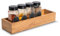Creative Deco Holzbox Aufbewahrungsbox | 28 x 9 x 5 cm | Holzkiste Klein Ordnungsbox Holz Organizer Box | Buchenholz | Tablett für Kleinigkeiten, Wertsachen, als Gewürz Organizer