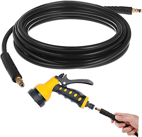 CHICAMPERA 6M Extension de Tuyau de Nettoyeur Haute Pression Compatible avec Tuyau Flexible pour Lavage Nettoyage Extérieur