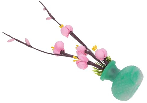 Veemoon Ornement Fleur Artificielle Japonaise pour Décoration Assiette Sushi Accessoire de Table Stable et Réaliste pour Maison et Restaurant