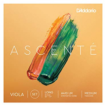D'Addario Ascenté Viola String Set, Long Scale, Medium Tension