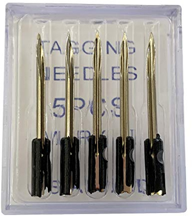 PAG 5pcs Standard Tagging Gun Needles Replacement Kit for Use with Standard Price Tag Gun