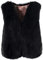 Kanpola Damen Winterjacke Weste Kunstpelz Mäntel ÄRmellose Kurz PlüSchjacke Pelzmantel mit Knöpfen Winter Warme Pelzweste Felljacke Elegant Outerwear Slim Fit Oberteile Tops