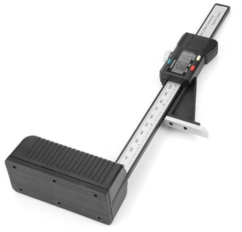 Calibro Digitale 0-150mm con Base Magnetica, Strumento di Misurazione della Profondità e dell'Altezza per Lavorazioni del Legno