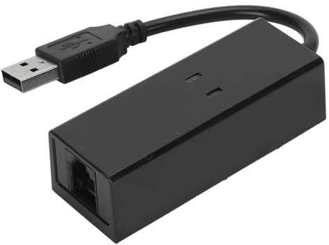 Módem de Fax USB 2.0, Módem de Datos de Fax de Acceso Telefónico Externo de 56 K, Módem de Fax para Computadora Portátil Plug and Play para10 8 7 para Vista XP para