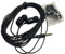 Écouteurs Intra-Auriculaires filaires Extra Longs | Écouteurs câblés avec Microphone | Isolation du Bruit de 3 m de Long | Écouteurs Intra-Auriculaires filaires avec Basses Pures pour Diffusion en