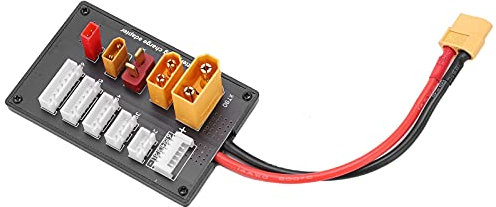 XT60 Lipo Parallel Charging Board - Battery Charger 2S to 6S - XT90, XT60, XT30, JST and T Interfaces - Dual Charging Adapter for REDCAT Racing RC Destroyer
