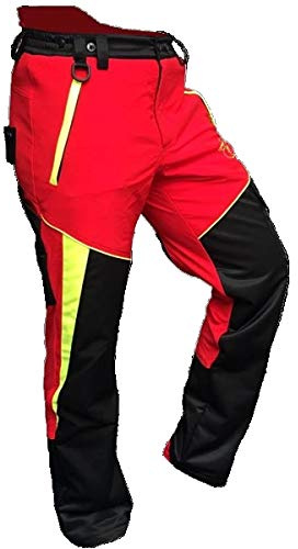 FOREST FIGHTER Start-Up Plus Schnittschutzhose bis Größe 7XL - normal - langgestellt - kurzgestellt - Schnittschutz-Bundhose - Sommer-Schnittschutzhose (5XL lang)