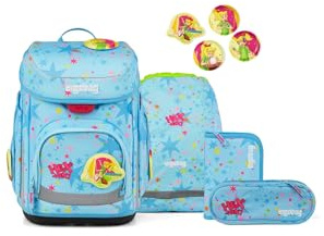 ergobag cubo Set ergonomischer Schulranzen Klassisch 5-teilig 1. Klasse Grundschule