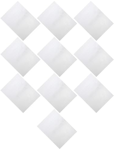 PACKOVE Pellicola per Laminazione a Freddo A4 Trasparente Motivi Laser a Cuore, Set da 10 Fogli Protettivi per Foto e Documenti, Resistente a Macchie e Sbiadimento, per Conservazione