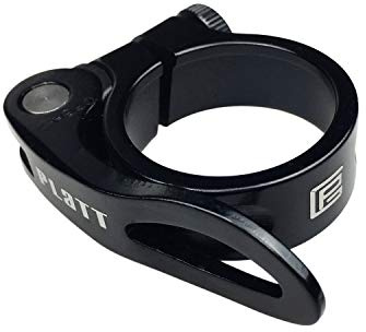 PLATT Bike Seat Post Clamp Aluminium Alloy Bicycle Quick Release Seatpost Collar 28.6mm / 31.8mm /34.9mm