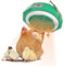 Lampe Chauffante Poussin 500w,Plaque Chauffante Poussin Avec Télécommande,Lampe Poussin Température Réglable 27°C-36°C,Lampe Chauffante Pour Culture Pour Couveuse Poulet Livestock Reptile Whelping