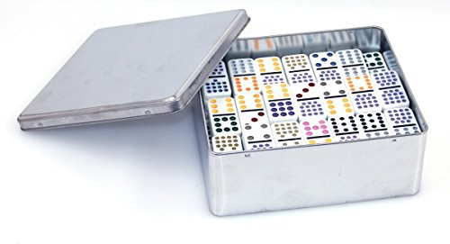 Philos 3629 Doble 15 Domino en Caja de Metal