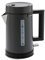 Brabantia D1S-6TGY Kettle - 1.7 Litre - 2400 Watt - 360° Rotatable - LED Lighting with Thermal Colour Change - Auto Shut-off - Cool Touch Handle - Grey - Stainless Steel