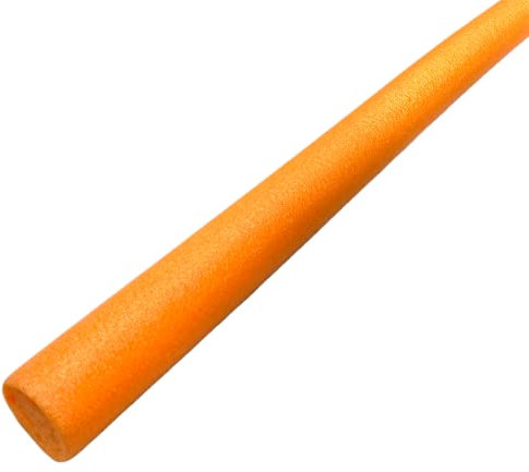 Flexible Swimming Pool Noodle Float Aid Swim Noodles Ring 1.5 Meter UK STOCK (Orange/Peach)