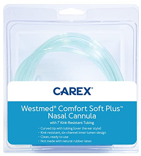 Carex, Westmed Comfort Soft Plus Nasal Cannula, 7 ft - 1 ct