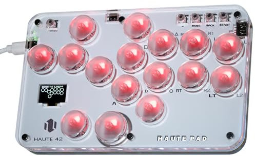 HARIKIKI Arcade Game Stick Street Fighting Box Fighter Arcade Tastiera di Gioco Joystick Controller Keypad per PS3, PS4, PC, NS Switch